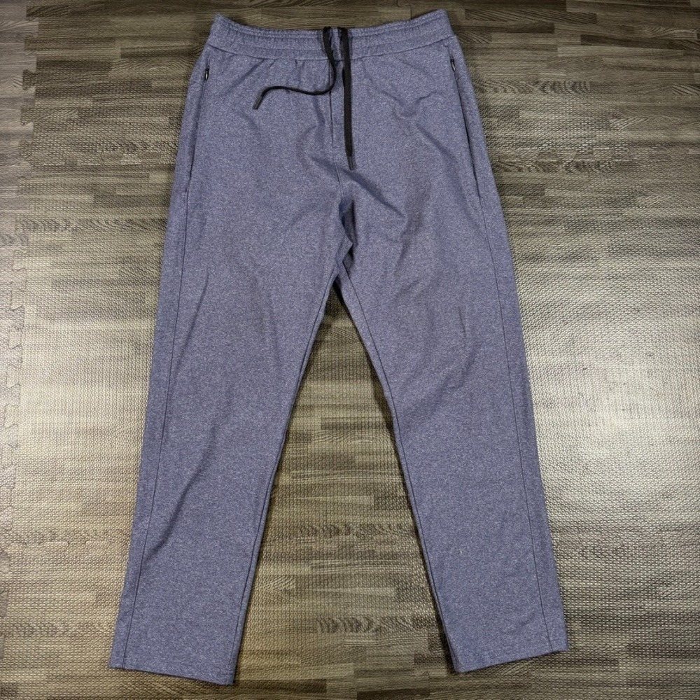 Public Rec Pants Mens 32x30 Blue Gamechanger Rec Athleisure Stretch Drawstring